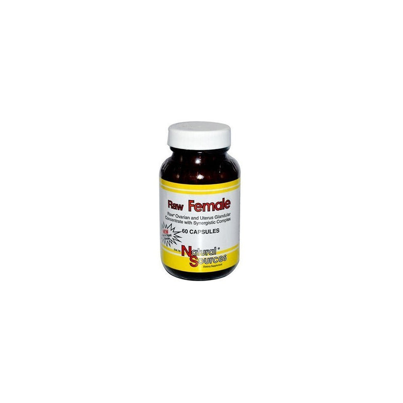 Natural Sources Raw Female - 60 Capsules