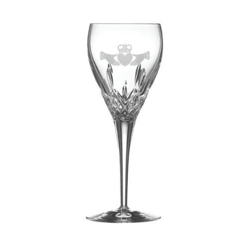 Galway Crystal Irish Claddagh Goblet Gift Set