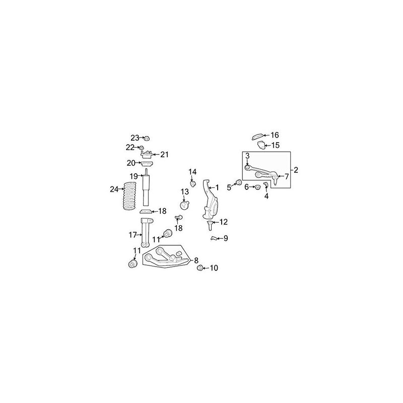 Mopar 5212 5112AE, Suspension Control Arm