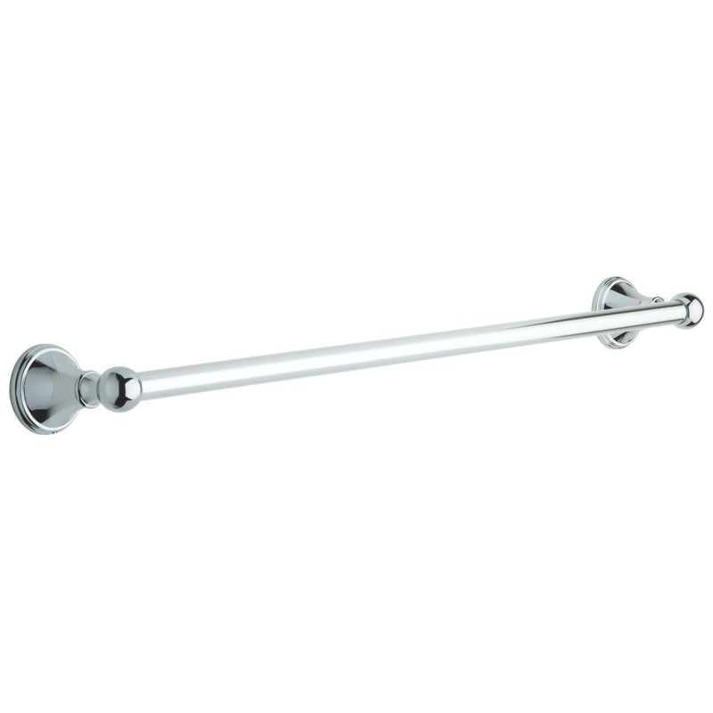 FRANKLIN BRASS 125859 Crestfield, Bath Hardware Accessory, 24 Towel Bar, Polished Chrome