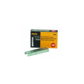 Bostitch Premium Standard Staples, 0.25 Inch Leg, Quarter-Strips (Mini), 1,000 Per Box (50SK)