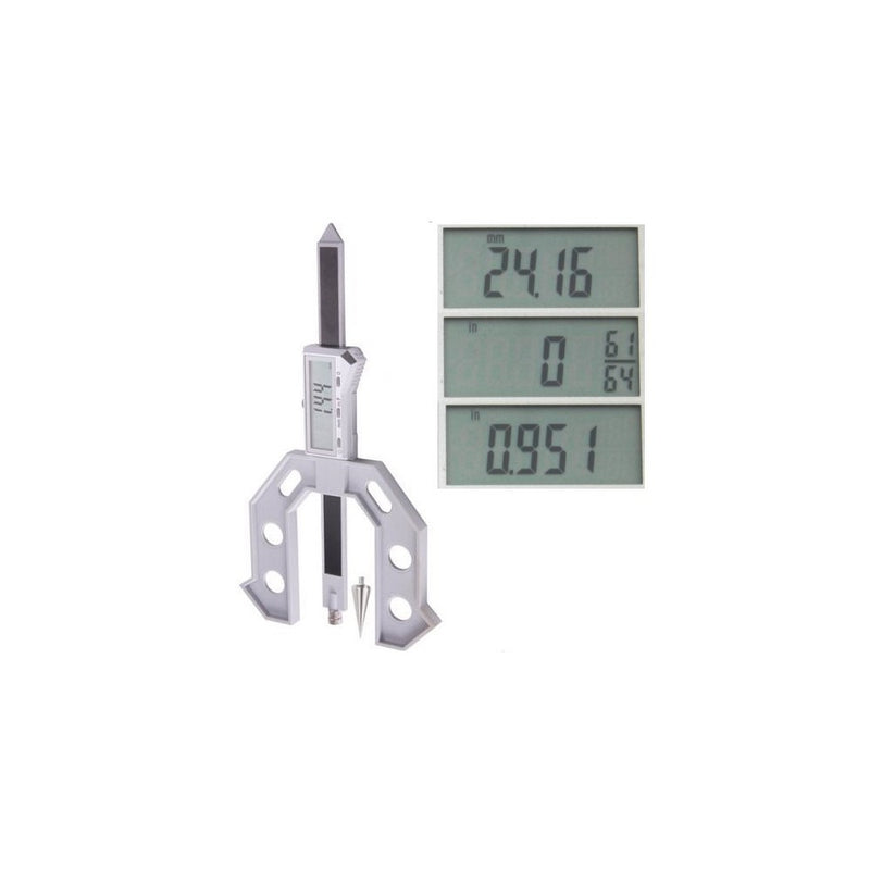 iGAGING 0-6" DIGITAL MULTI-GAUGE FOR WOODWORKERS AND WELDERS - 3-IN-1 TOOL - DEPTH GAUGE  HEIGHT GAUGE  THICKNESS GAUGE