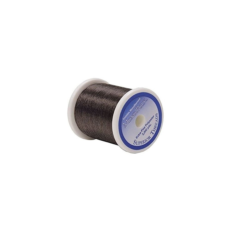 Mono Poly Superior Invisible Quilting Thread - Smoke