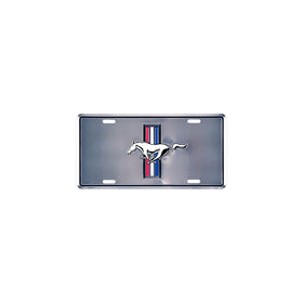 HangTime Ford Mustang Metal License Plate 6 x 12