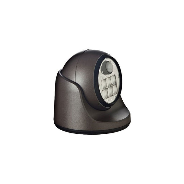 Light It! By Fulcrum 20031-107, Wireless Indoor Outdoor 6 LED Motion Sensor Light, 6 Inch, Bronze