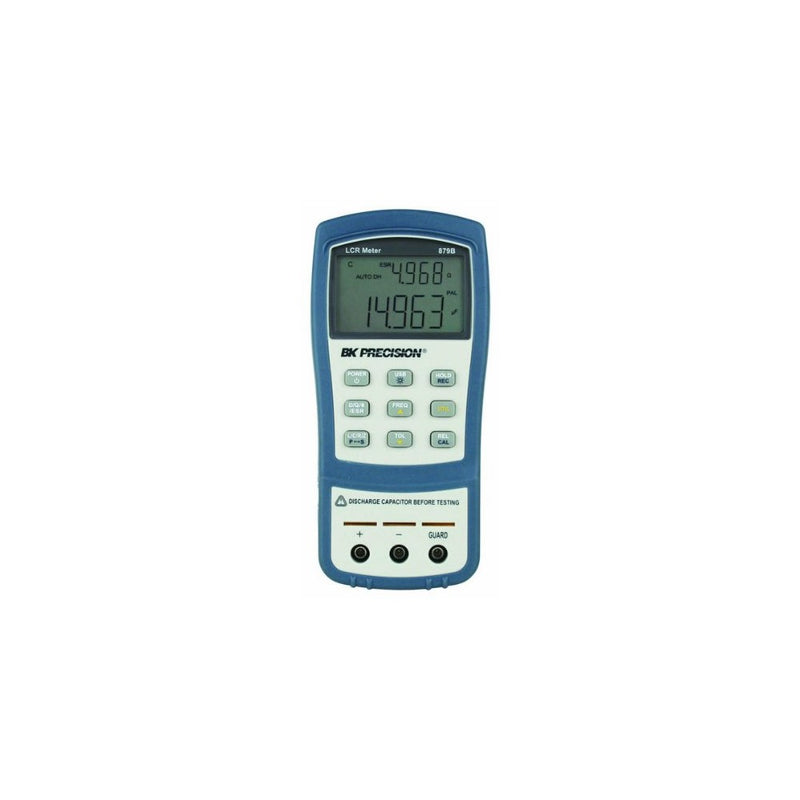 B&K Precision 879B Dual Display Handheld Deluxe Universal LCR Meter with Backlit Display