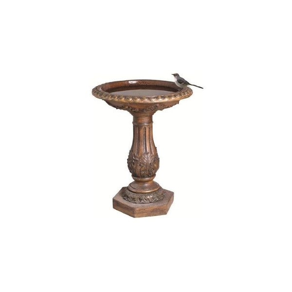 Antique Bronze Birdbath