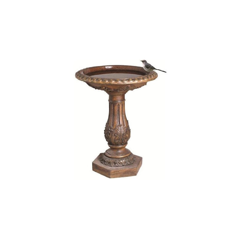 Antique Bronze Birdbath