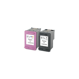Generic Remanufactured Ink Cartridge Replacement for HP CH563WN ( Black,Tri Color , 2-Pack )
