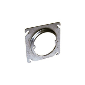 Hubbell-Raco 8756 Raised 5/8-Inch, Ears 2-3/4-Inch, 4-Inch Square Box Fixture Cover