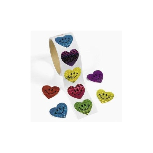 Smiley Hearts Stickers