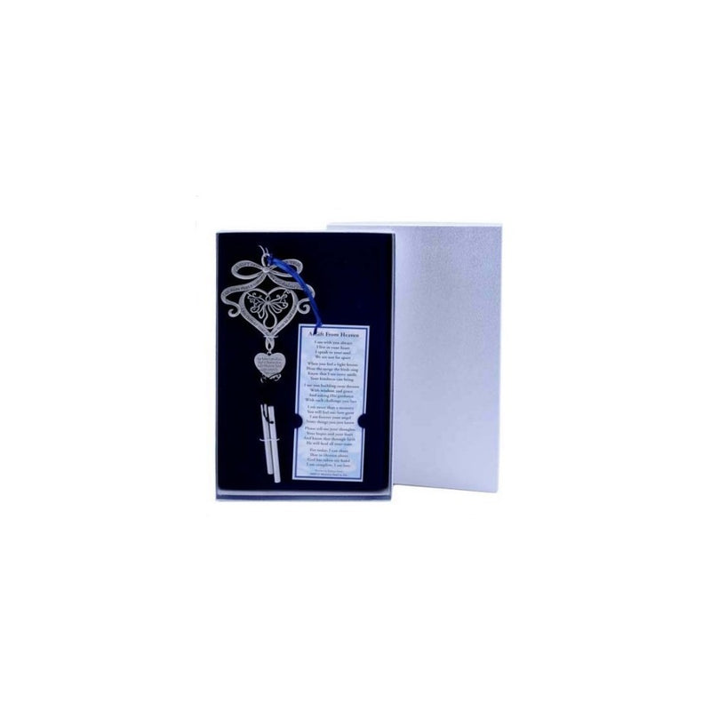 Mooney Tunco A Gift from Heaven Pewter Memorial Wind Chime