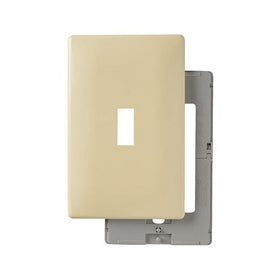 Pass & Seymour Swp1icc10 Toggle Switch Opening Wall Plate, Ivory