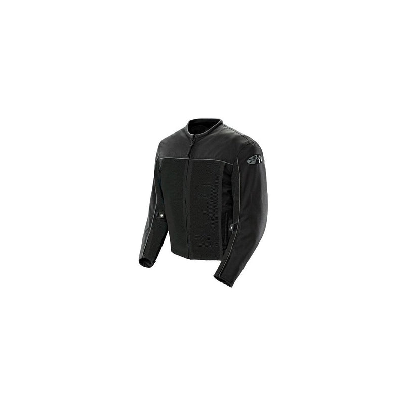 Joe Rocket Velocity Men's Mesh Riding Jacket (Black, Large)