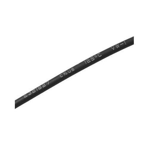Uxcell a11110900ux0075 1.0 mm Dia. Black Heat Shrinkable Tube Shrink Tubing 6M 19.7'