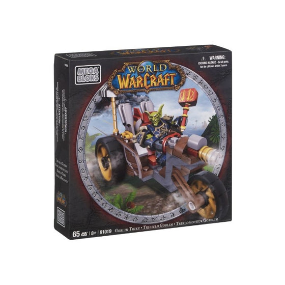 Mega Bloks World of Warcraft Goblin Trike and Pitz (Horde Goblin Warrior)