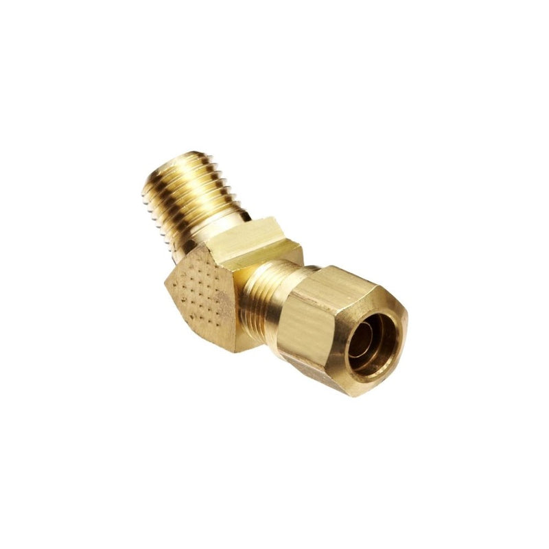 EATON Weatherhead 1480X10 Air Brake Tubing, 45 Degree Elbow, Male Elbow to Male Pipe Thread, 5/8" Tube OD, 1/2" Male Pipe Thread