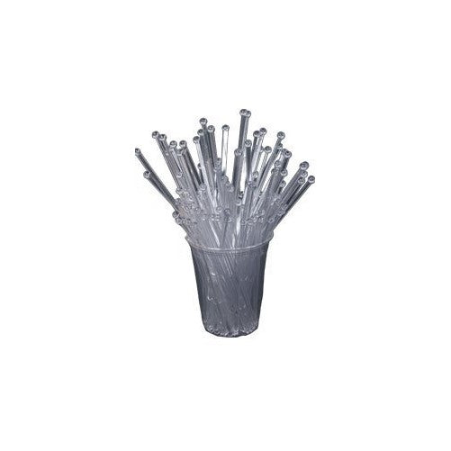 BarConic Ball Head Stirrers - Clear (bag of 500)