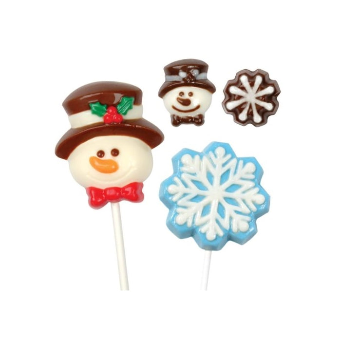 Make N' Mold 2138 Dress My Cupcake Frosty and Snowflake Mix Candy mold