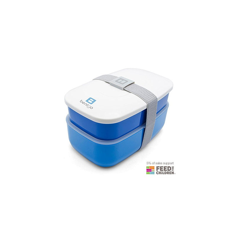 Bentgo All-in-One Stackable Lunch/Bento Box, Blue