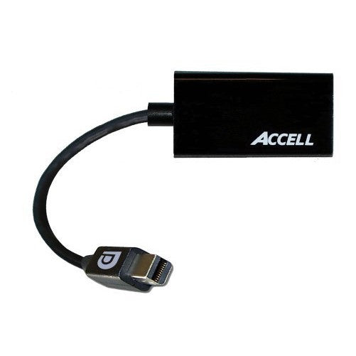 Accell Mini DisplayPort 1.1 to HDMI 1.4 Passive Adapter - 4K UHD 30Hz, 1920x144060Hz - Retail Package