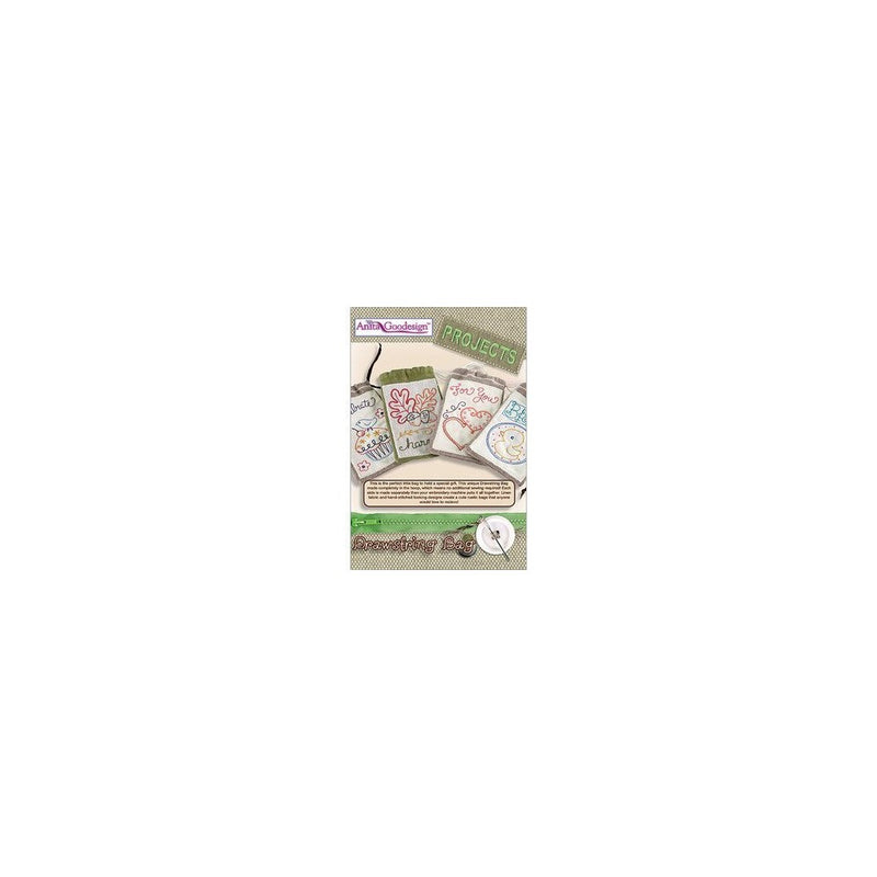 Anita Goodesign Embroidery Designs Drawstring Bag