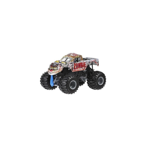 Hot Wheels Monster Jam Zombie Die-Cast Vehicle, 1:24 Scale