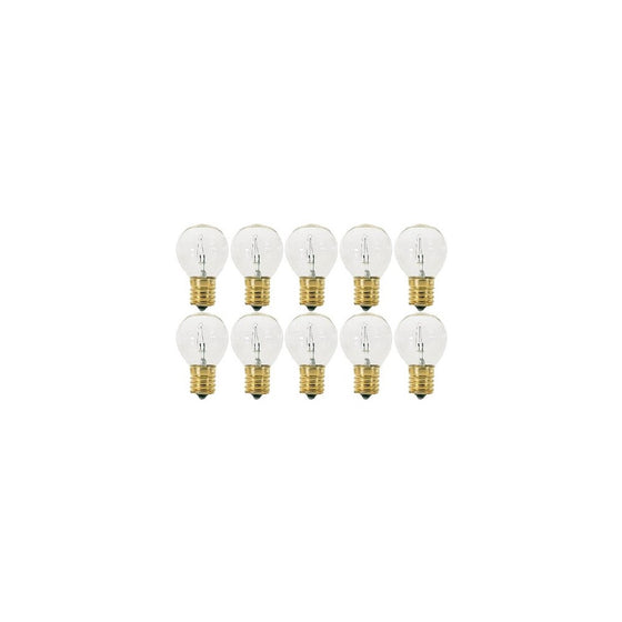 (Pack Of 10) 40S11/N - 40 Watt Clear (E17) Intermediate Base Hi-Intensity Light Bulbs