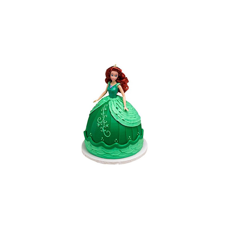 DecoPac Disney Princess Doll Signature Cake DecoSet Cake Topper, Ariel, 11"