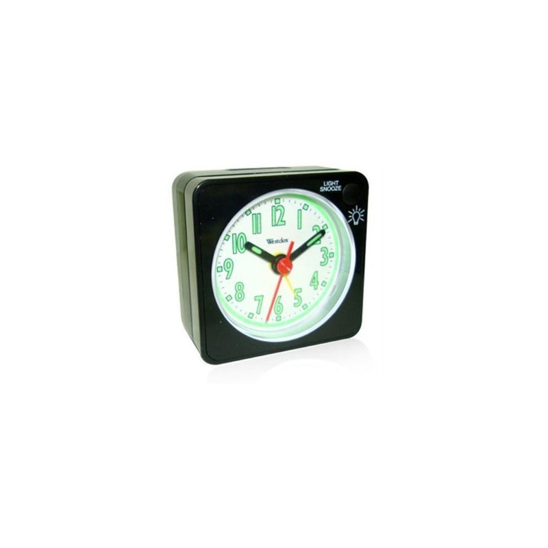 Westclox 47370 Quartz Analog Clock Black