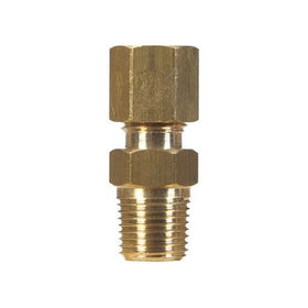 Jmf Compression Connector 7/8 " Tube X 3/4 " Mpt Yellow Brass Bulk 400 Psi < 0.25 % Lead