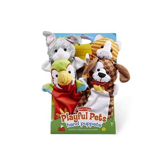 Melissa & Doug Playful Pets Hand Puppets