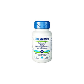 Life Extension Optimized NAD Cell Regenerator with Resveratrol, 30 Vegetarian Capsules