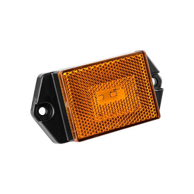 Reflector/Clearance LED Marker Light w/ Ear Mount - Amber Lens - Clearly Mark Your RV, Camper, Trailer or 5th Wheel with an Easy to Install Marker