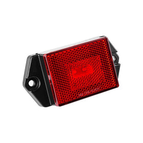Reflector/Clearance LED Marker Light w/ Ear Mount - Red Lens - Clearly Mark Your RV, Camper, Trailer or 5th Wheel with an Easy to Install Marker