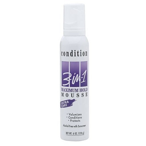 Condition 3-N-1 Mousse Maximum With Sunscreen 6oz