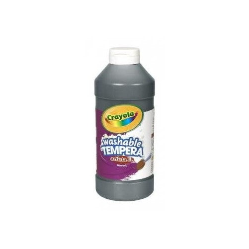 Crayola Artista II Washable Tempera Paint 16oz Black