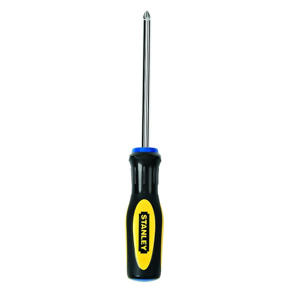 Stanley 60-002 Standard Fluted Phillips Tip Screwdriver, 2 Point X 4 Inch