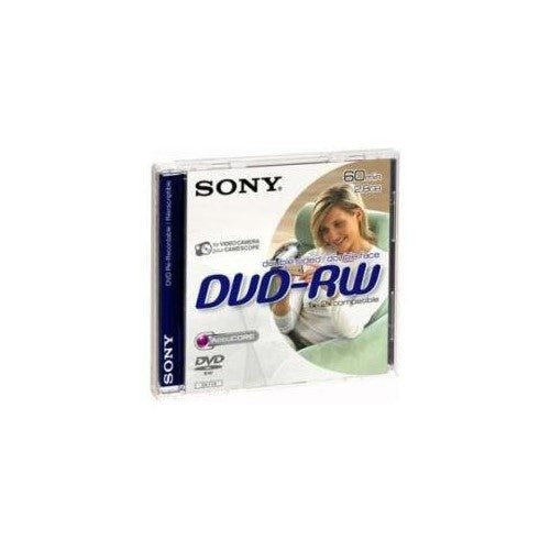 Sony 8cm Double-Sided DVD-RW with Hangtab - Single