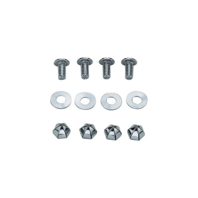 Custom Accessories 94445 Metal License Plate Fastener