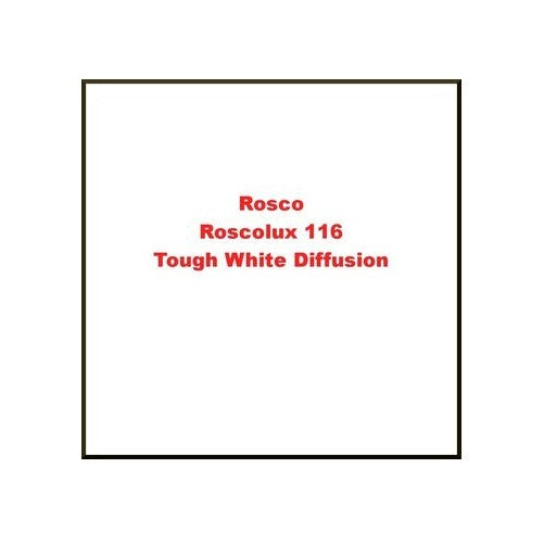 Rosco Roscolux Tough White Diffusion, 20" x 24" Sheet of Light Diffusing Material