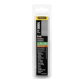 Stanley Swkbbn100 1 Inch Brown Brad Nails, Pack of 1000(Pack of 1000)