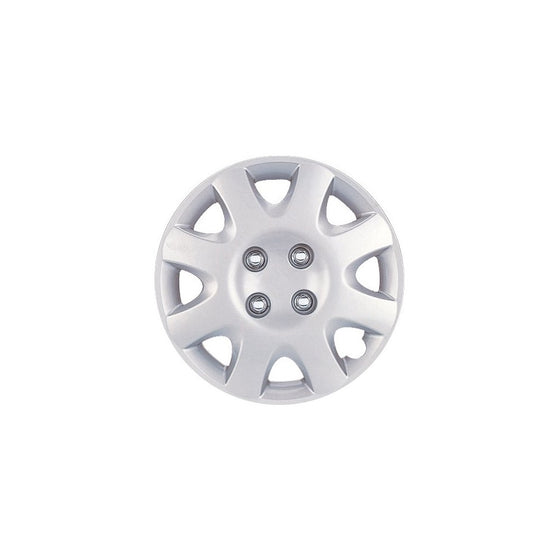 Drive Accessories KT-895-14S/L, Honda Civic, 14" Silver Lacquer Replica Wheel Cover, (Set of 4)
