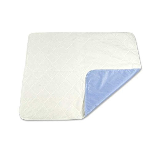 Sahara Extra-Absorbent Washable Underpad,blue and White, 34x36 in., Each