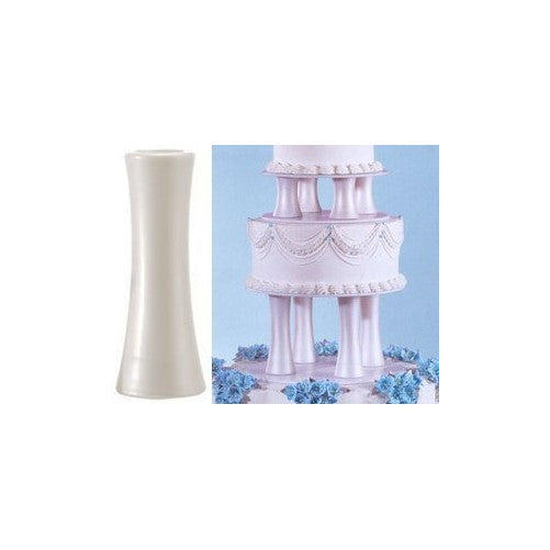 5" Elegant Curved Pillars- Set of 4 By Wilton