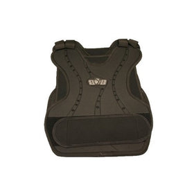 Paintball GXG BLACK Chest Protector Front/Back NEW