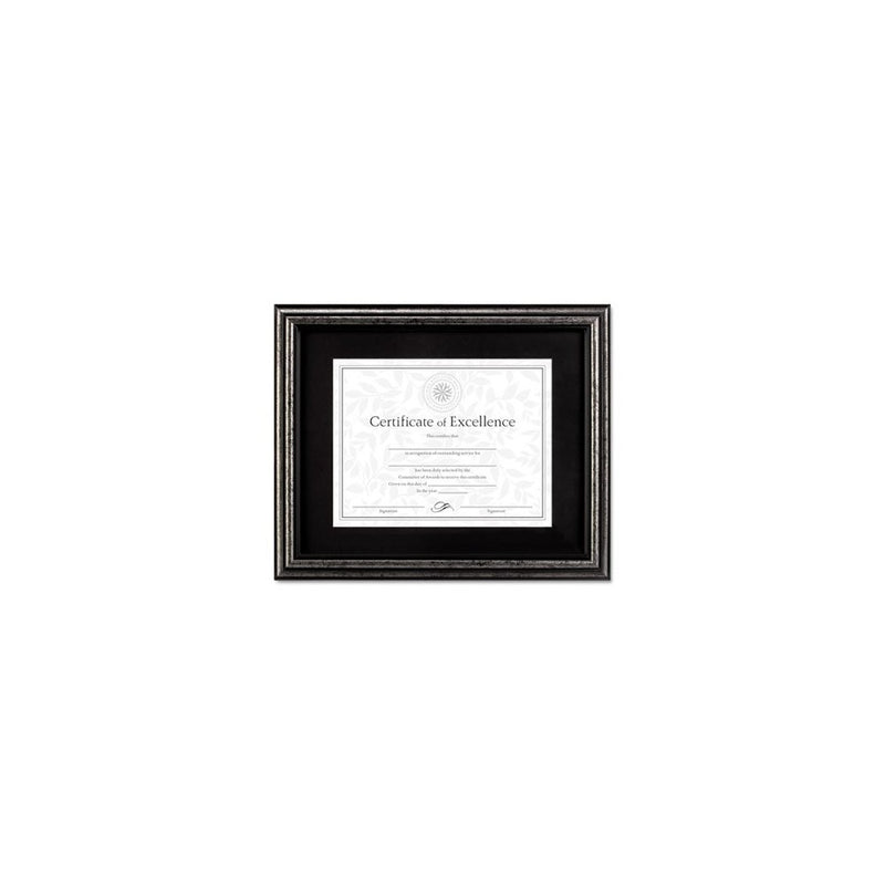 DAX N15790ST Document Frame, Desk/Wall, Wood, 11 x 14, Antique Charcoal Brushed Finish