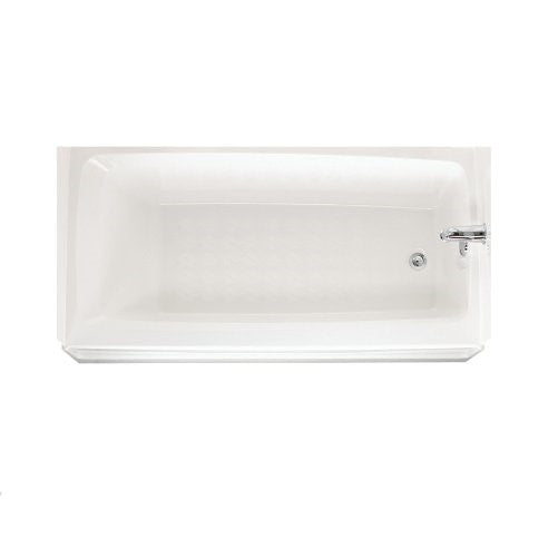 Swanstone BT-3060R-010 Veritek 60-Inch Tub With Apron and Right Hand Drain, White Finish