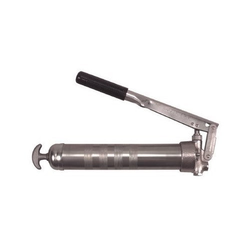 Alemite 1056-S4 Heavy Duty Lever Grease Gun, 10000 psi Pressure, 16 oz Cylinder Capacity, 3-Way Loading, Dual Lever Mechanism, 1/8" NPTF Outlet
