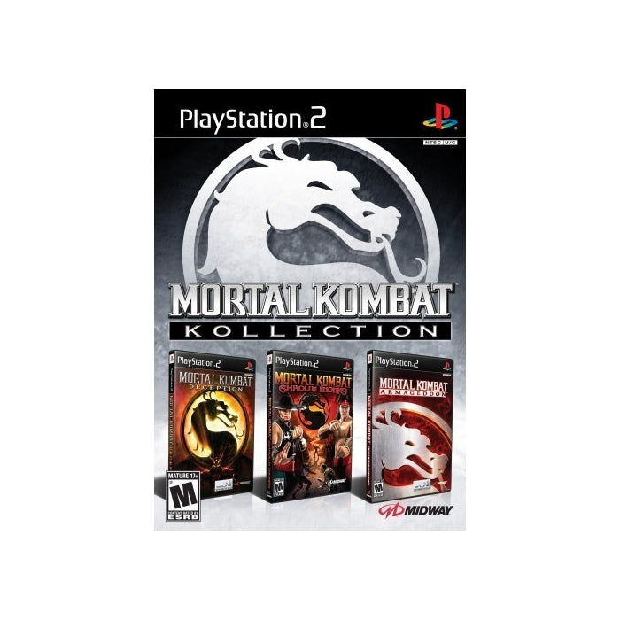 Mortal Kombat Kollection (Deception, Armageddon, Shaolin Monks) - PlayStation 2